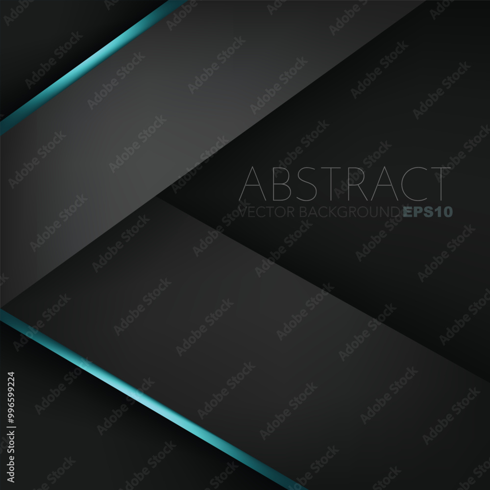 Fototapete graphic geometric triangle overlap vector layer background for text and message design