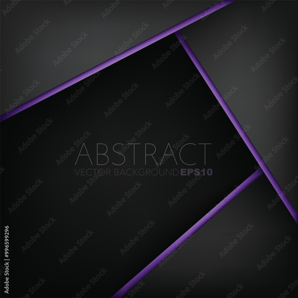 Fototapete graphic geometric triangle overlap vector layer background for text and message design