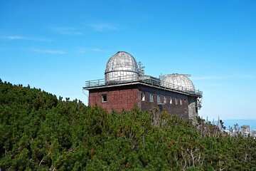 Fototapeta premium Observatory in the High Mountains