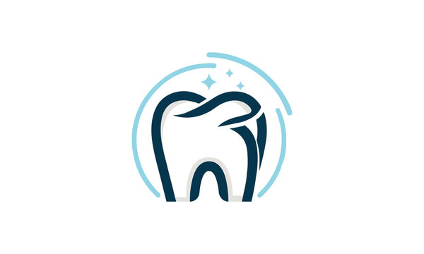 blue tooth logo design, dental care clip art preview