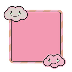 cloud frame cute