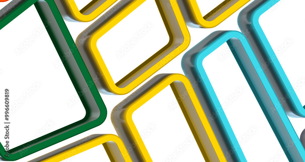 Leinwandbilder mosaic triangular low poly style abstract geometric background