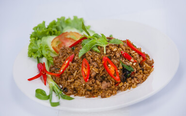 Fried rice with chili