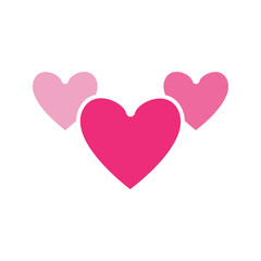 Love icon template
