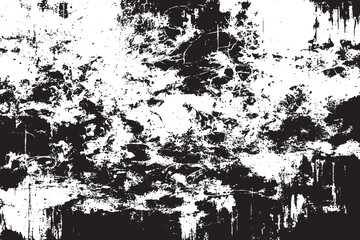 Black and White Grunge Texture with Scratches and Streaks -