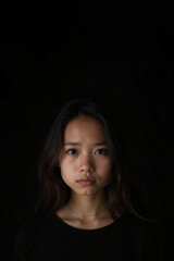 sad facial expression