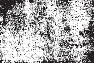 Grunge Black and White Texture Background with Cracks, Chips, and Scuffs