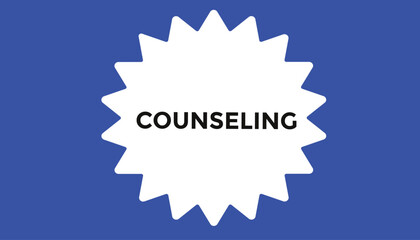 counseling button web banner templates. Vector Illustration 
