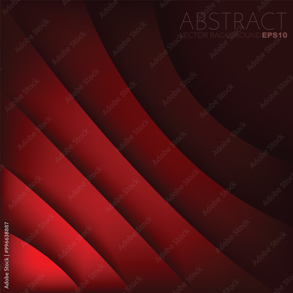 Fototapete graphic vector curve line overlap background for text and message design