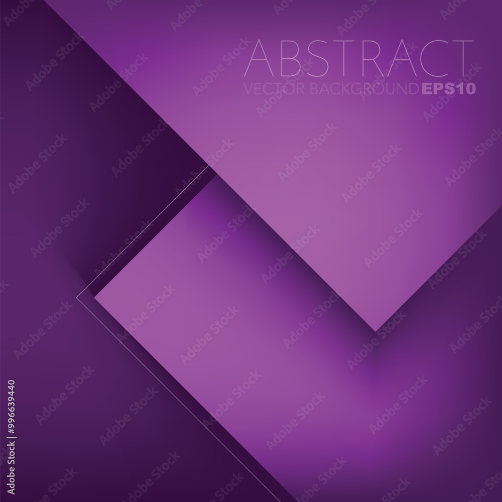 Fototapete graphic geometric triangle overlap vector layer background for text and message design