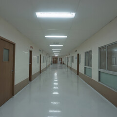corridor of a hospital
