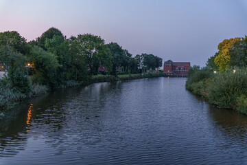 Fototapeta premium Der idyllische Ort Greetsiel an der Nordsee