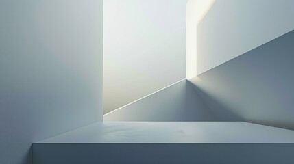 Grey Architecture Background, Generative AI Illustration