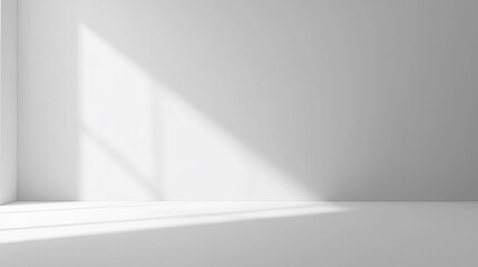 empty white room