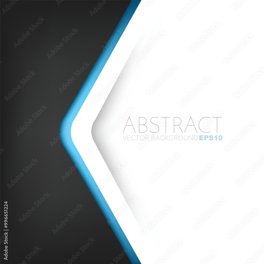 Fototapete graphic geometric triangle overlap vector layer background for text and message design