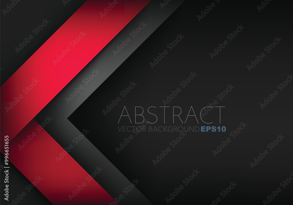 Fototapete graphic geometric triangle overlap vector layer background for text and message design