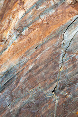 The texture of granite stone with a texture resembling marble