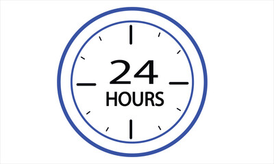 Clock icon set. Flat clock icons. Time measurement concept.