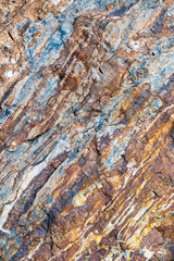 The texture of granite stone with a texture resembling marble