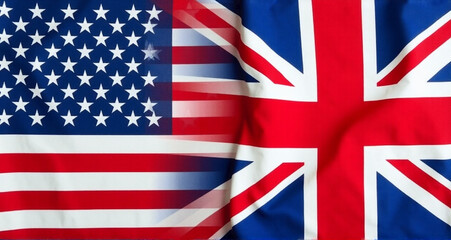 country flag in the wind