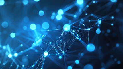 Communication concept with a focus on themes of connectivity and interaction featuring a blue color palette ideal for illustrations or backgrounds