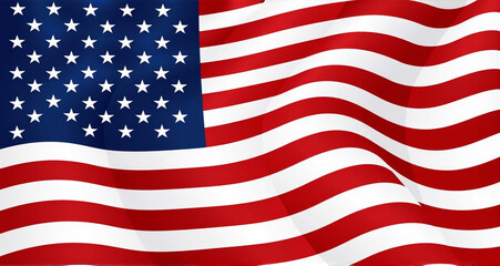 Fototapeta premium american flag background