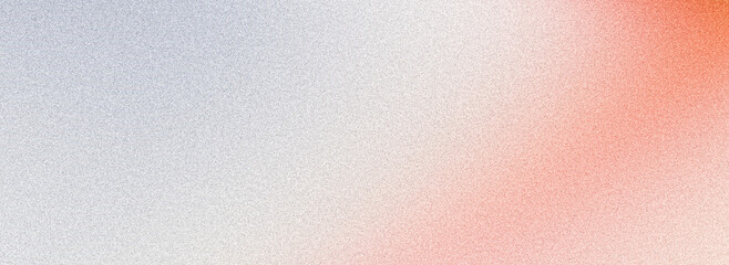 Light gray pink grainy gradient background, pastel orange white banner, poster header backdrop design