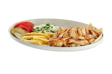 Turkish chicken doner, Tavuk Döner