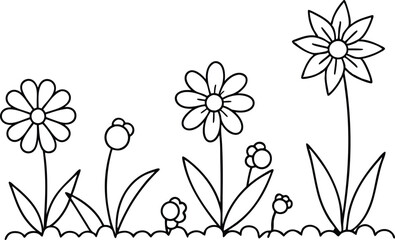 background with flowers