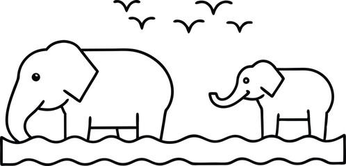 elephant illustration