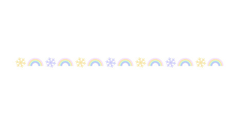 rainbow divider