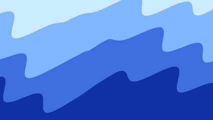 Blue wave abstract background. Nautical theme wallpaper with water wave pattern	