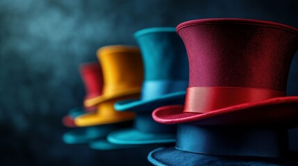 Minimalist background: Vintage-inspired Mad Hatter illustration featuring a tea party, green bottle, and fairy tale mushrooms, designed for whimsical party banners or cards.

