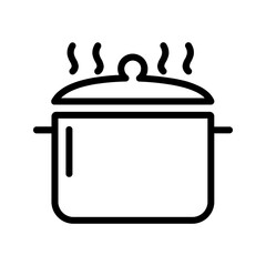 cooking icon. cooking fry pan icon