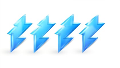 illustration of an background with bule arrows