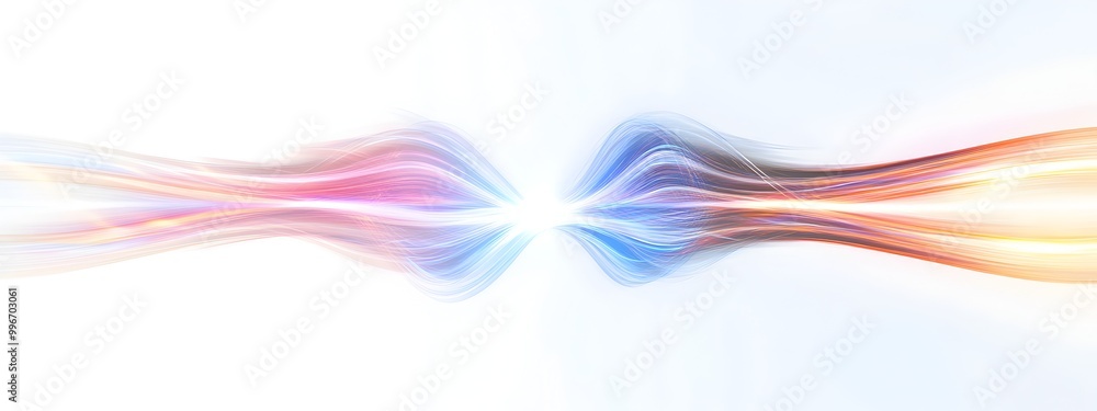 Poster captivating depicting the magneto optic effect where light waves experience intriguing optical pheno