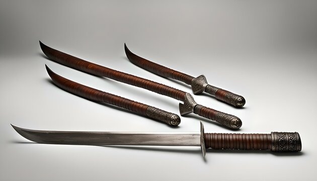 Ancient Thai Weapon, A close-up of &ldquo;Daab Song Mue&rdquo;
