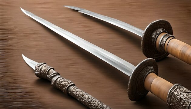 Ancient Thai Weapon, A close-up of &ldquo;Daab Song Mue&rdquo;