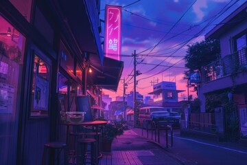 Cafe architecture cityscape building.