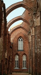 Obraz premium Ruins of a Gothic Cathedral