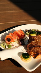 Gourmet Salmon Plate