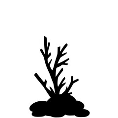 Coral Silhouette