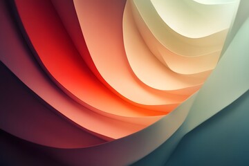 colorful abstract gradient smooth vibrant shapes
