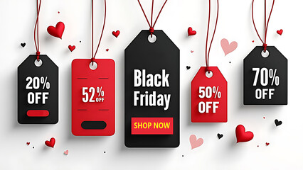 Black Friday sale banner, poster, flyer, template