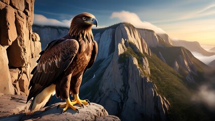 Fototapeta premium This powerful photograph is perfect for nature lovers, wildlife enthusiasts, and those looking to bring the untamed beauty of the wild into their spaces.
