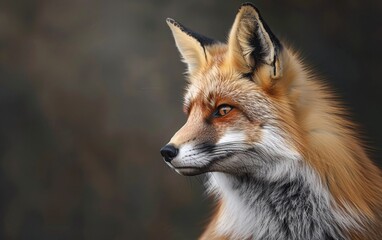 Fototapeta premium Red Fox in winter