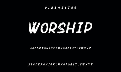 Handwritten Brush Font - Perfect for Invitations