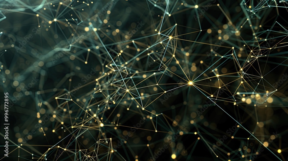 Poster a high-resolution image of a complex network topology diagram