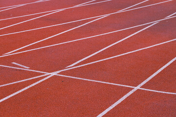 athletic track sport object running special surface foreground close up ground textured path