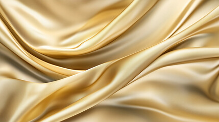 Fototapeta premium Soft Gold Metallic Fabric Texture for Elegant Designs